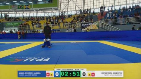 HEITOR VIEIRA DOS SANTOS vs MIGUEL RIBEIRO DE ALMEIDA 2026 FPJJ Circuito Paulista GI Etapa 3