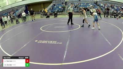 14U Boys - 88 lbs Cons. Round 2 - Jace Barnes, SWAT - Savage Wrestling Athletic Team vs Dominic Gorder, Team Donahoe Wrestling Club