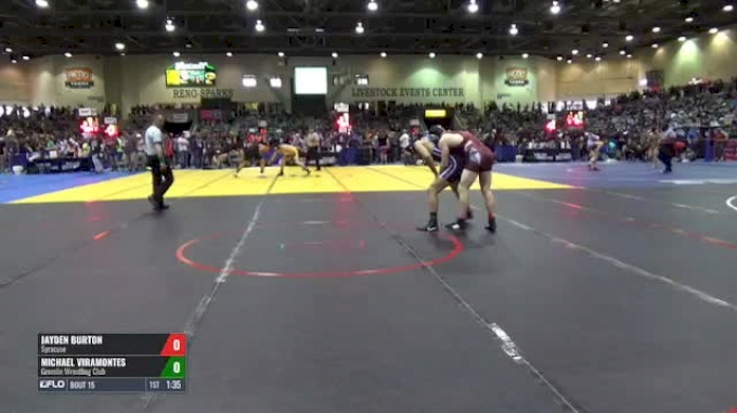 182 Round of 32 Jayden Burton Syracuse vs Michael Viramontes Gremlin Wrestling Club