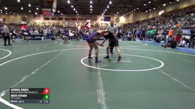 142 Semi-Finals - Lourdes Torres, Sunnyside Black Widow Wrestling Team ...