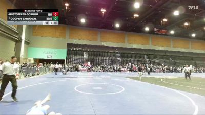 113 lbs Champ. Round 3 - Cooper Sandoval, Mcqueen vs Aristoteles Gordon, Bella Vista