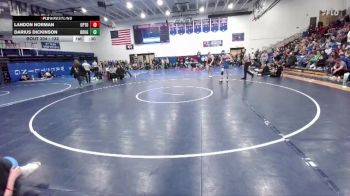 132 lbs Cons. Round 2 - Landon Norman, Upton vs Darius Dickinson, Douglas