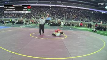D1-106 lbs Cons. Round 2 - Nico Adamo, Romeo HS vs Joseph Hahn, Clarkston HS
