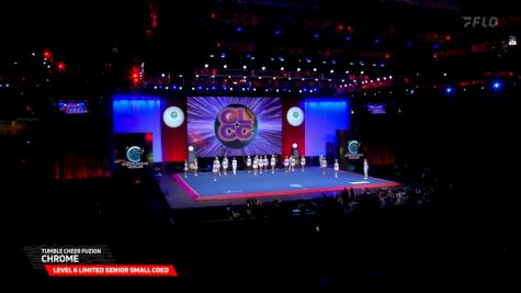 Tumble Cheer Fuzion - Chrome [2025 L6 Limited Senior Small Coed Semis] 2025 The Cheerleading Worlds