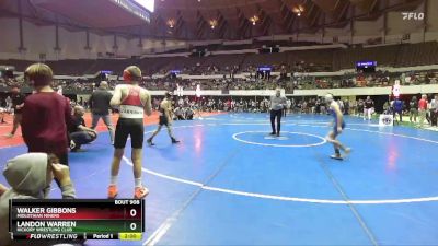 National 6-8 100 Champ. Round 1 - Walker Gibbons, Midlothian Miners vs Landon Warren, Hickory Wrestling Club