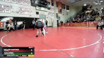 235 lbs Cons. Round 3 - Audrina Felix, Temescal Canyon vs Melanie Valenzuela, Warren