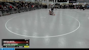 70 lbs Cons. Round 2 - Nehemiah Andronic, Rochelle Wrestling Club vs Lincoln Booth, Viking Wrestling Club (IA)