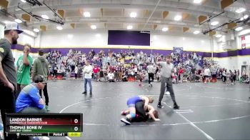 Round 1 - Landon Barnes, Summerville Takedown Club vs Thomas Bone Iv, Cane Bay Cobras