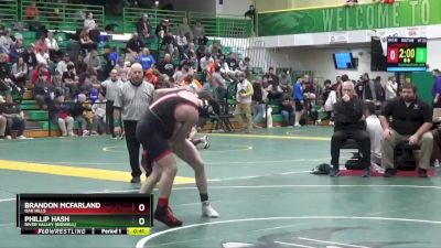 144 lbs Cons. Round 4 - Brandon McFarland, Oak Hills vs Phillip Hash, River Valley (bidwell)