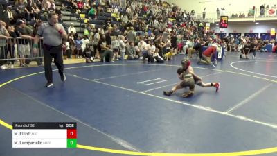 56 lbs Round Of 32 - Maverick Elliott, Mat Assassins vs Mason Lampariello, Mayfield Mat Acad