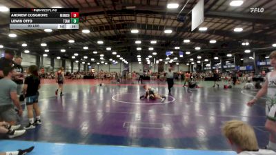90 lbs Rr Rnd 2 - Andrew Cosgrove, RedNose Wrestling School ES vs Lewis Otto, Team RJN