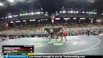 170 lbs Cons. Round 3 - Genesis Velazquez, Freedom Orlando vs Daphney Pierre, Fort Myers HS