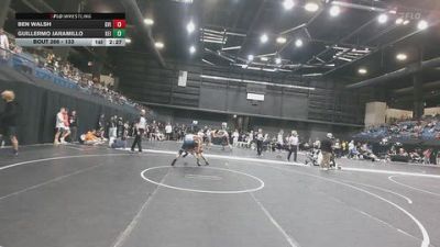 133 lbs Cons. Round 3 - Guillermo Jaramillo, Keiser University vs Ben Walsh, Grand View (Iowa)