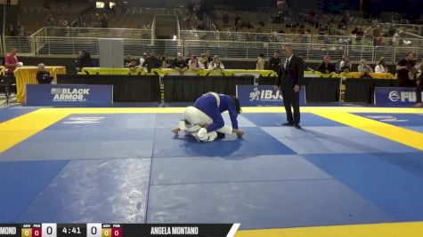 Rowan Amanda Marie vs Angela Montano 2025 Pan Jiu Jitsu IBJJF Championship