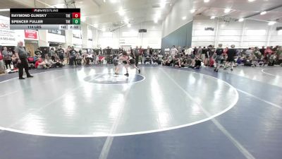 114 lbs Quarterfinal - Raymond Glinsky, The Asylum - HS vs Spencer Fuller, The Plumbers - HS