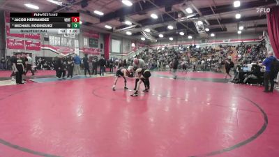 106 lbs Quarterfinal - Jacob Hernandez, Ventura vs Michael Rodriguez, Victor Valley