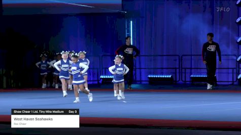 West Haven Seahawks - Rec Cheer [2023 Show Cheer 1 Ltd. Tiny Mite Medium Day 3] 2023 Pop Warner National Cheer & Dance Championship