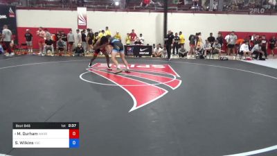 87 kg Consi Of 4 - Michael Durham, Warrior Regional Training Center vs Sampson Wilkins, Vsc