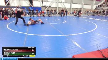 82 lbs Cons. Round 4 - Keziah Sanchez, Victory Wrestling-Central WA vs Romyn Myer, Oregon