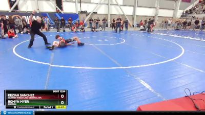 82 lbs Cons. Round 4 - Keziah Sanchez, Victory Wrestling-Central WA vs Romyn Myer, Oregon