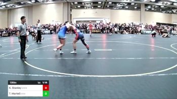 136 lbs Round Of 64 - Kyli Stanley, Granite Hills WC vs Taylor Martell, Grindhouse WC