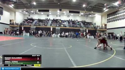 160 lbs Cons. Round 2 - Errol Kerns, Legends Of Gold Wrestling vs Isaiah Guajardo, Indiana