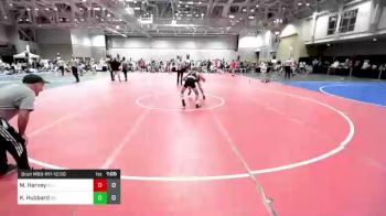 106 lbs Rr Rnd 3 - Mason Harvey, RL Lions vs Kaeden Hubbard, Great Bridge