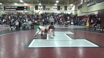 144 lbs Cons. Round 2 - Rylen Hanson, Osage vs Carver Wieland, Independence