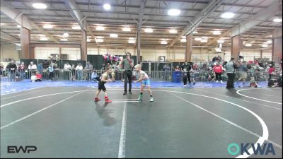 46 lbs Semifinal - Easton Delgado, Prime Wrestling vs Jenson Inger, Powerhouse Blue