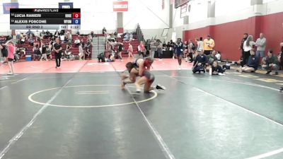 116 lbs Rr Rnd 2 - Lucia Ranieri, Roselle Park vs Alexis Foscone, Wyoming Seminary