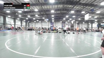 285 lbs Rr Rnd 1 - Tyler Lobb, 4M Strength vs Philup Rearick, Micky's Maniacs Blue