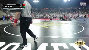 B6A-150 lbs Semifinal - Rawlie Schultheis, Yukon vs Jake Miller, Broken Arrow