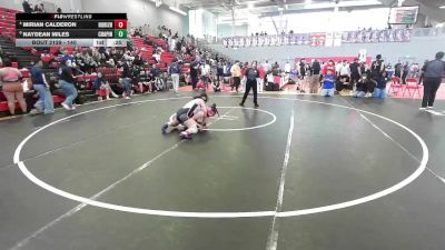 140 lbs Cons. Semi - Mirian Calderon, Clint Horizon vs Naydean Miles, El Paso Chapin