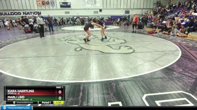 155 lbs Semifinal - Marli Lind, Baker Power Valley vs Kiara Haertling, Othello