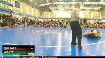 175 lbs Round 2 (4 Team) - Nate Jones, Noblesville vs Amari Vaughn, Avon