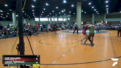 125 lbs Placement (16 Team) - Cane Smolarski, Morris Fitness vs Carson Thibodeaux, Predator WC