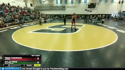 170-173 lbs Round 4 - Dylan Frink, Rock Springs vs Trigg Thompson, Central