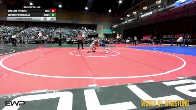 64 lbs Consolation - Josiah Rivera, Grant County Elite vs Gavin Petraglia, Steel Valley Renegades