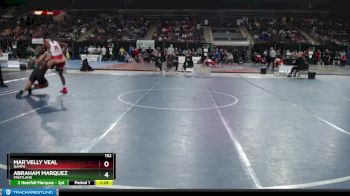 152 lbs Champ. Round 1 - Abraham Marquez, Fruitland vs Mar`Velly Veal, Nampa