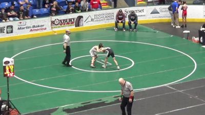 96 lbs Consi Of 32 #2 - Dominic Picciotti, Altoona vs Vincenzo Ilardi, Bangor