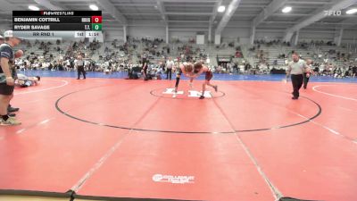 152 lbs Rr Rnd 1 - Benjamin Cottrill, Roughneck Wrestling Club vs Ryder Savage, Trident Takedown