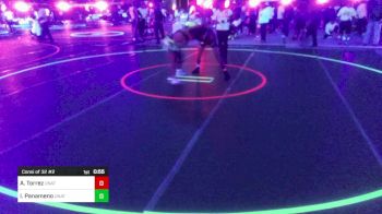 138 lbs Consi Of 32 #2 - Anthony Torrez, Unattached vs Isaiah Panameno, Unattached