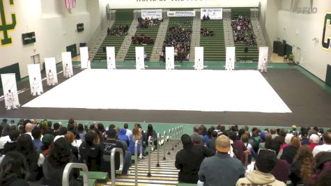 Clovis HS "Clovis CA" at 2025 WGI Guard Manhattan Beach Regional