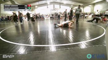 67 lbs Rr Rnd 2 - Archer Hardison, Verdigris Youth Wrestling vs Caleb Johannesen, Collinsville Cardinal Youth Wrestling