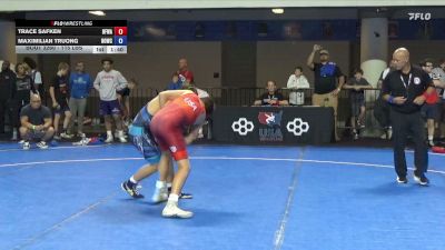 115 lbs Cons. Sub-quarters - Trace Safken, Black Fox Wrestling Academy vs Maximilian Truong, NOVA WC