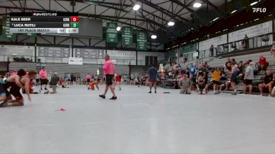 135-143 lbs 1st Place Match - Luca Rutili, Cory Clark Wrestling vs Kale Beer, Warrior RTC