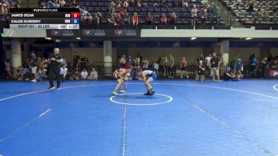 82 lbs Cons. Sub-rd Of 16 - James Dean, Betterman Elite Wrestling vs Caleb Kuberry, Ragin Raisins Wrestling