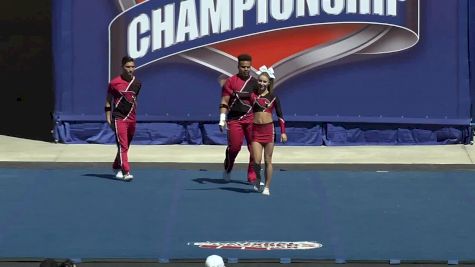 Trinity Valley Community College - Ashley and Jonathan [Partner Stunt - 2017 NCA & NDA Collegiate Cheer and Dance Championship]