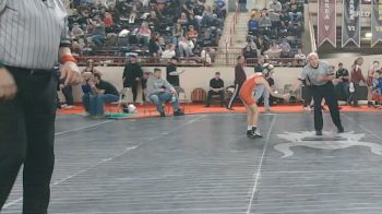 65_B lbs Round Of 32 - Trenton Maloney, Cochranton vs Hunter Huesdash, Peters Twp