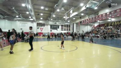53 lbs Quarterfinal - Levi Prado, Deep Waters RTC vs Idris Avila, Inland Elite Wrestling Club